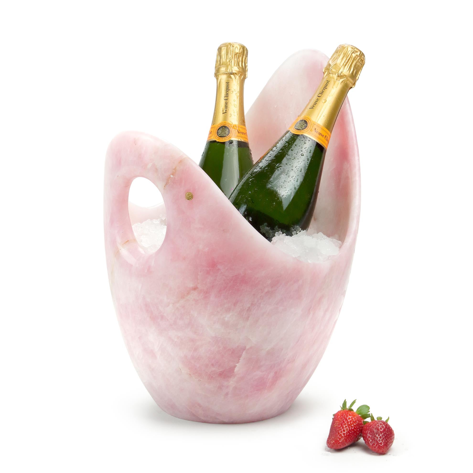 Luxurious Champagne bucket in Rose Quartz – Pieruga