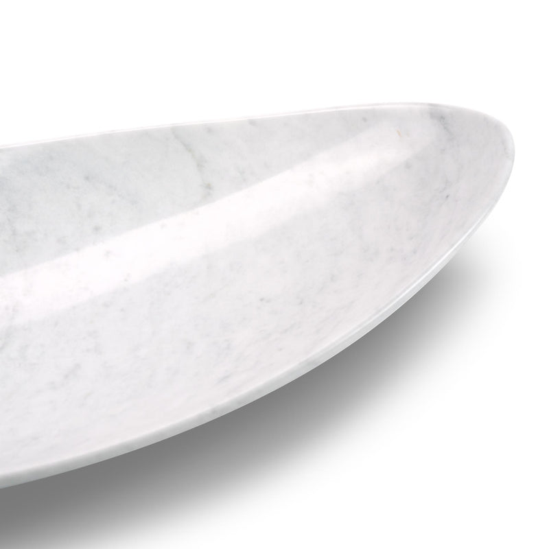 Big bowl in Carrara marble