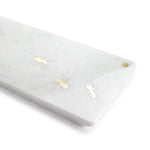 Ants on Carrara - medium size centerpiece/serving plate in marble