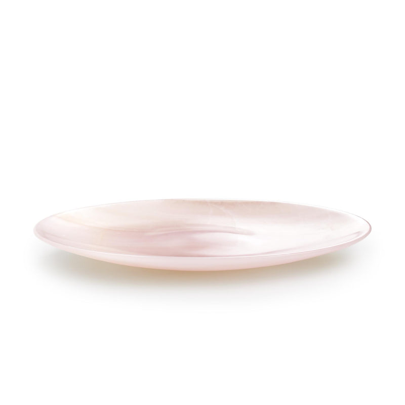 Luxurious bowl in pink onyx
