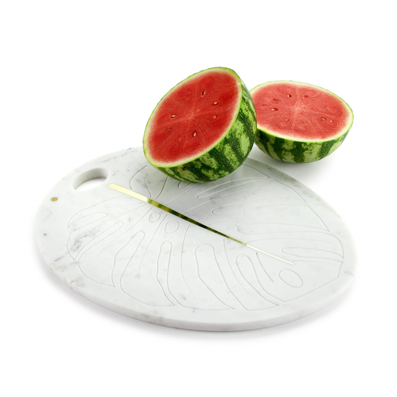Panama - serving plate/cutting board in marble