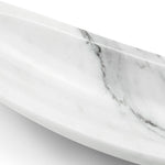 Gondola - big elegant bowl in Statuario Altissimo marble