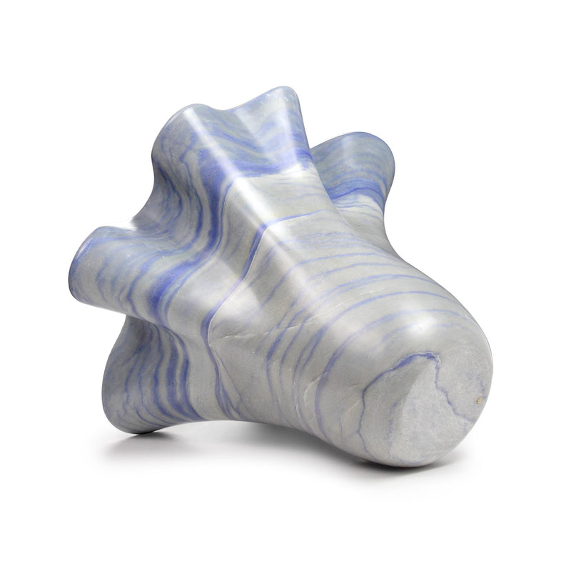 Sculptural vase PV05 in Azul Macaubas